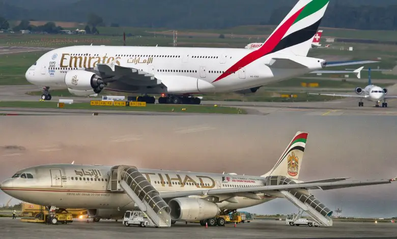 Emirates and Etihad