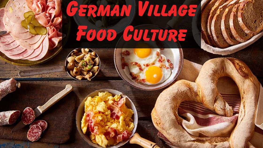 German Village Food Culture