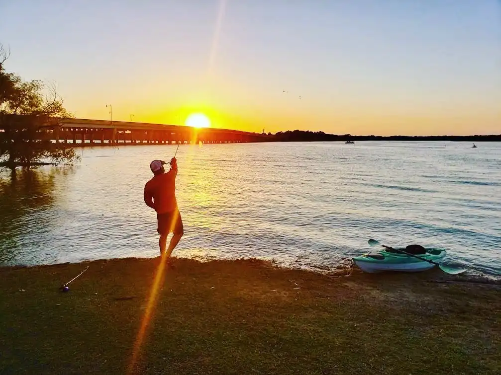 Picnic at Little Elm Beach