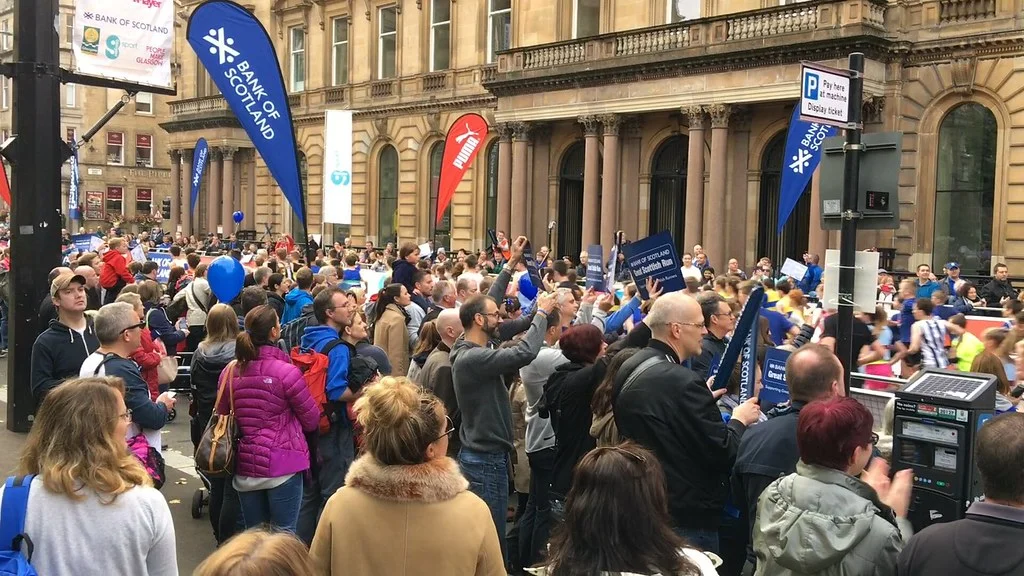 scotland crowded