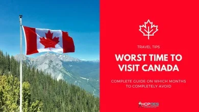 Worst time to visit Canada