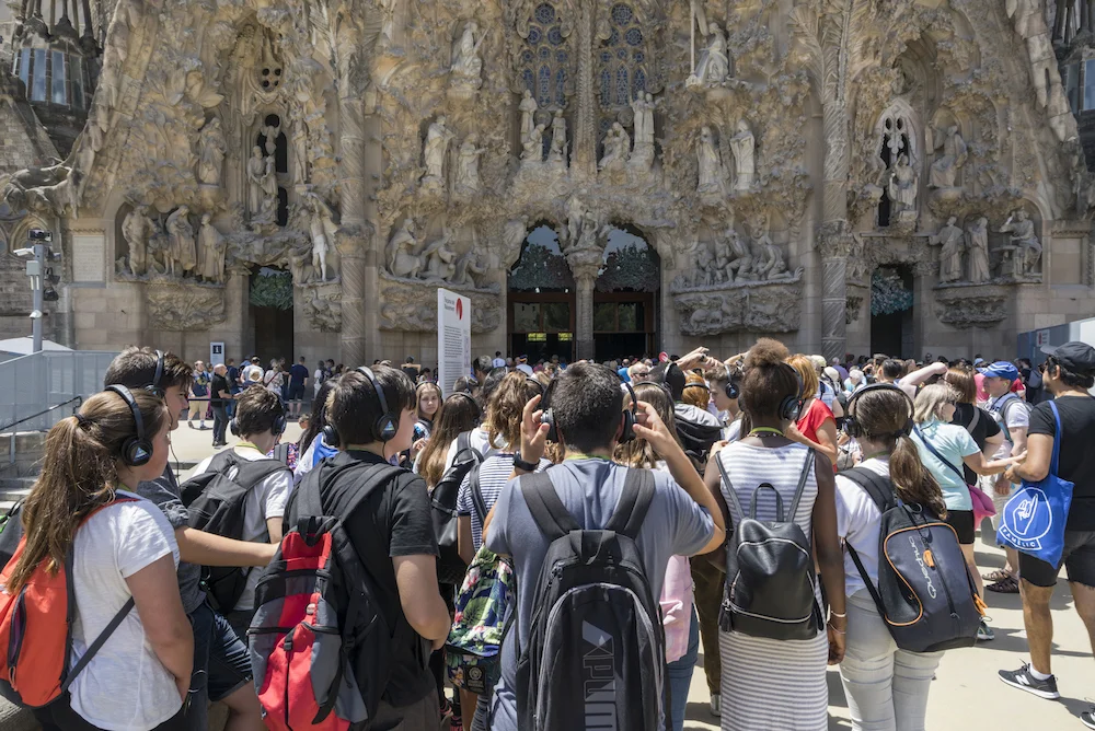 Sagrada Familia Crowded