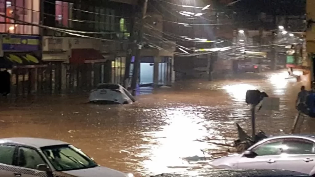 Flooding in Jamaica