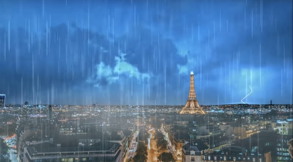 Paris Rainfall