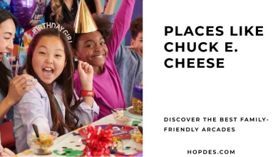 Places like Chuck E. Cheese