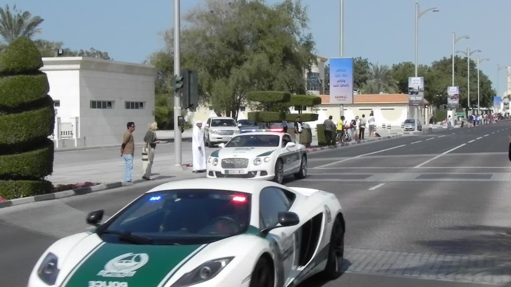 Dubai Police Supercars