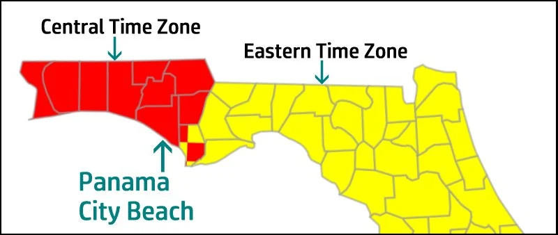Panama City Beach Time Zone