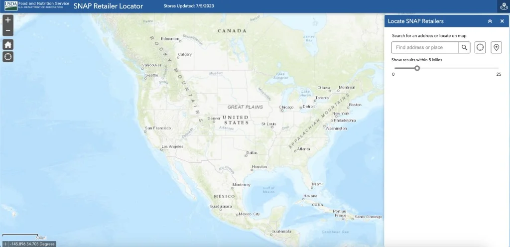 SNAP Retailer Locator