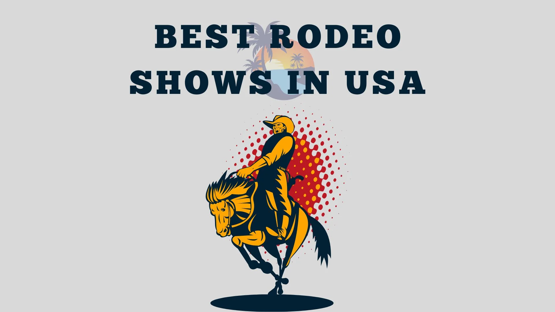 Logo Rodeo Long Sleeve Drill Shirt