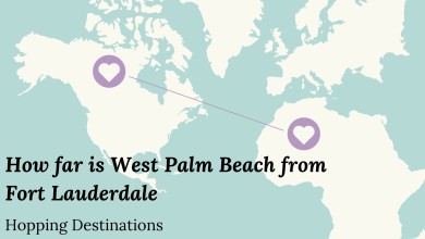 How far is West Palm Beach from Fort Lauderdale