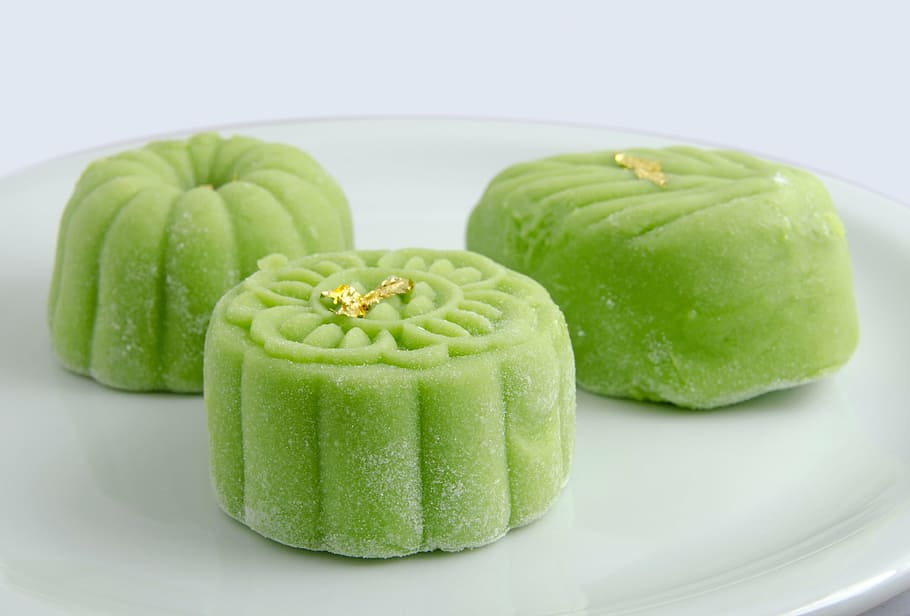 Green Tea Mooncake